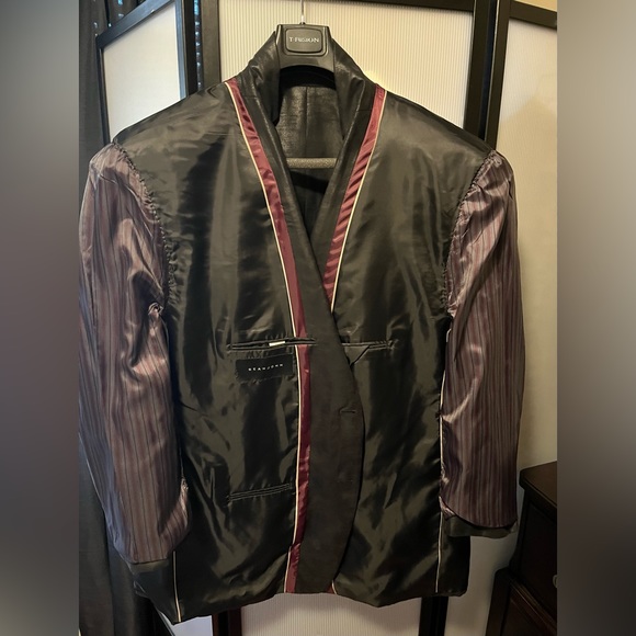 Men’s Faux Leather look, Lightweight Jacket/Blazer, Excellent condition - Picture 3 of 6